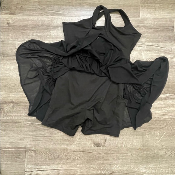 Performance Core Mesh Ruffle 2fer Active Dress - Picture 11 of 12